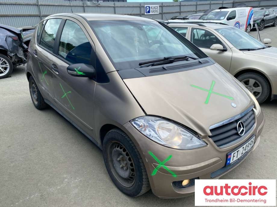 Mercedes A-Klasse 2005-2012 (W169) (W169), Motorkode: 640942, Girkassekode: 722800