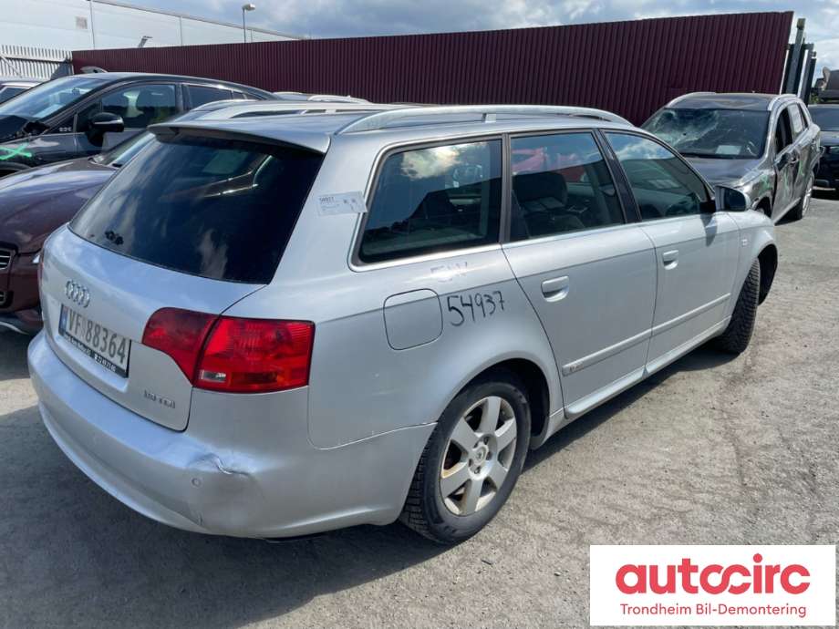 Audi A4 2004-2008 (Type III) (B7) (B7), Motorkode: BRB, Girkassekode: 
