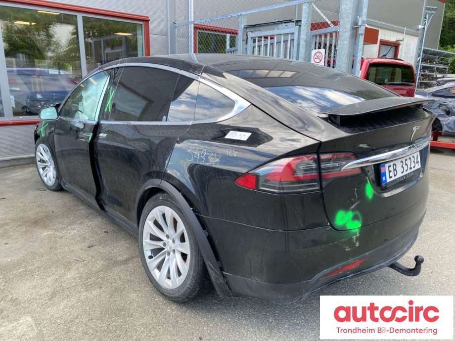Tesla Model X 2016-->> , Motorkode: 3D1|L2S, Girkassekode: TRINNLØS