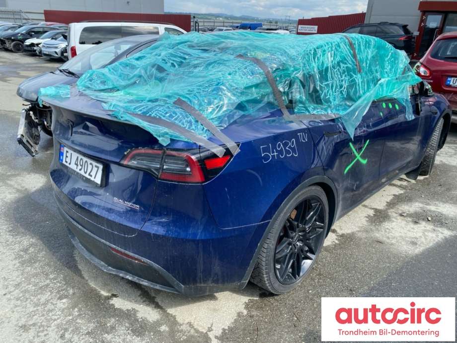 Tesla Model Y 2024-->> (Type II) , Motorkode: 3D3|4D1, Girkassekode: TRINNLØS