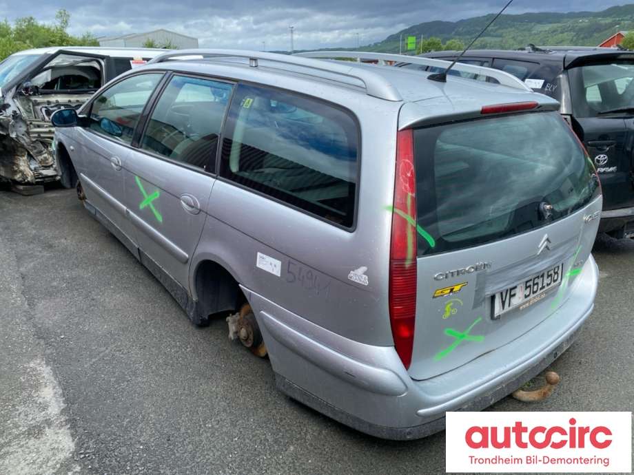 Citroën C5 2001-2004 (Type I, Fase 1) , Motorkode: RHZ, Girkassekode: 2222EZ