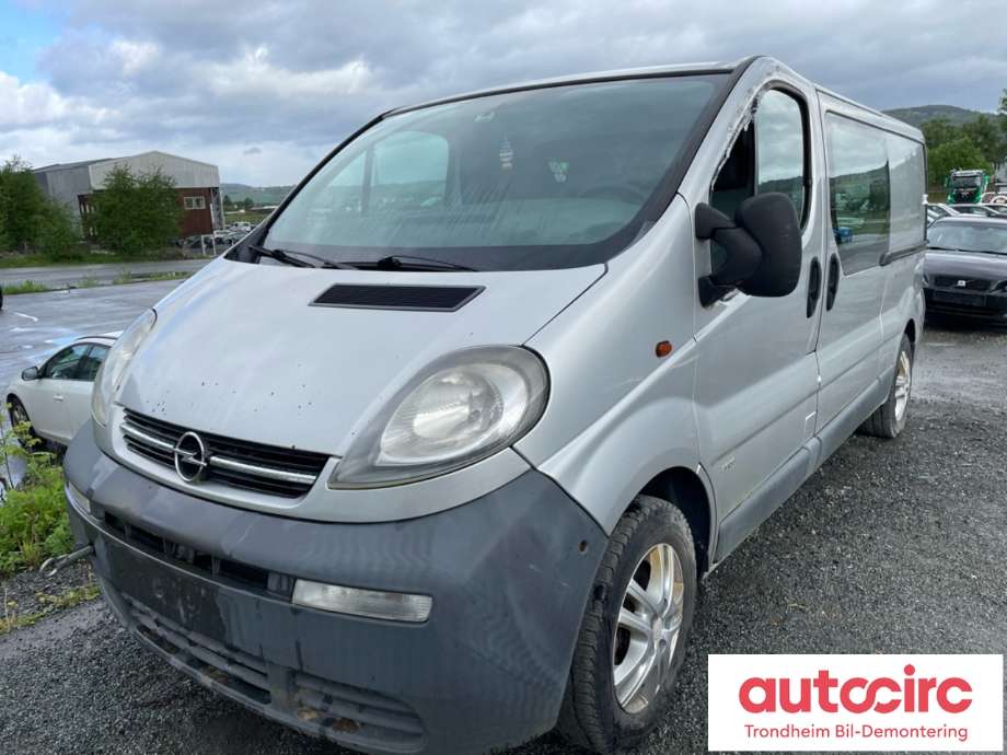 Opel Vivaro A 2006-2014 , Motorkode: F9QU7, Girkassekode: