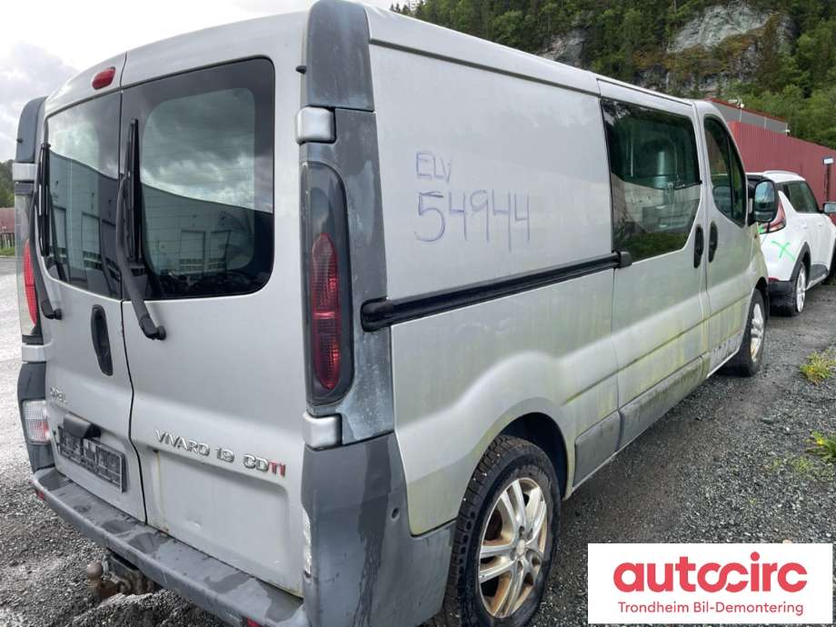 Opel Vivaro A 2006-2014 , Motorkode: F9QU7, Girkassekode: