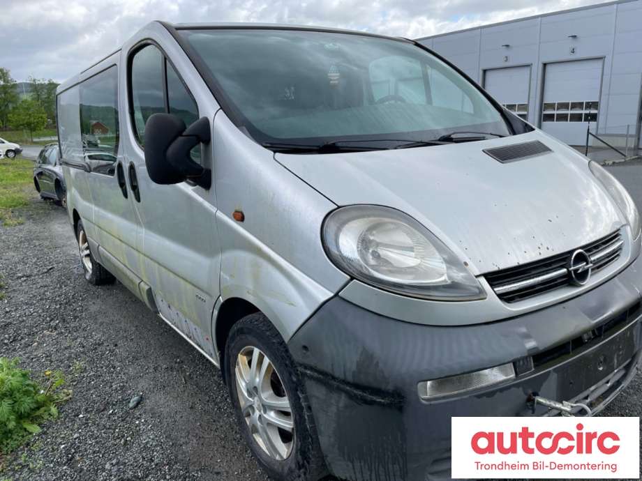 Opel Vivaro A 2006-2014 , Motorkode: F9QU7, Girkassekode: