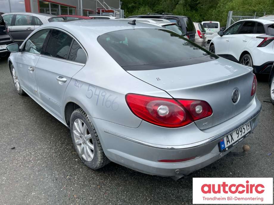 VW CC 2008-2012 (PASSAT CC) delebil , Motorkode: CBAB, Girkassekode: KQC