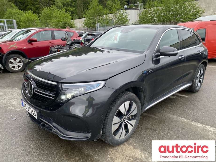 Mercedes EQC, 2019->>  delebil , Motorkode: 780998, Girkassekode: TRINNLØS
