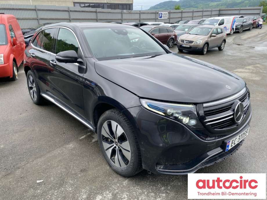 Mercedes EQC 2019-->> delebil , Motorkode: 780998, Girkassekode: TRINNLØS