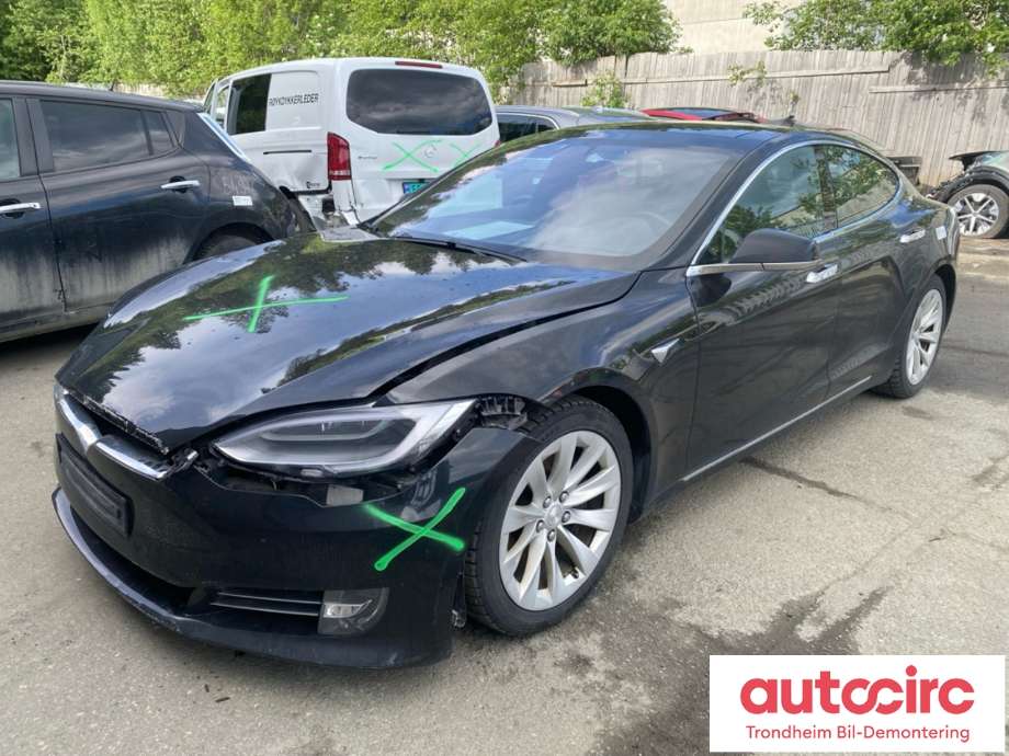 Tesla Model S, 2016-2021 (Fase 2)  delebil , Motorkode: L2S, Girkassekode: TRINNLØS