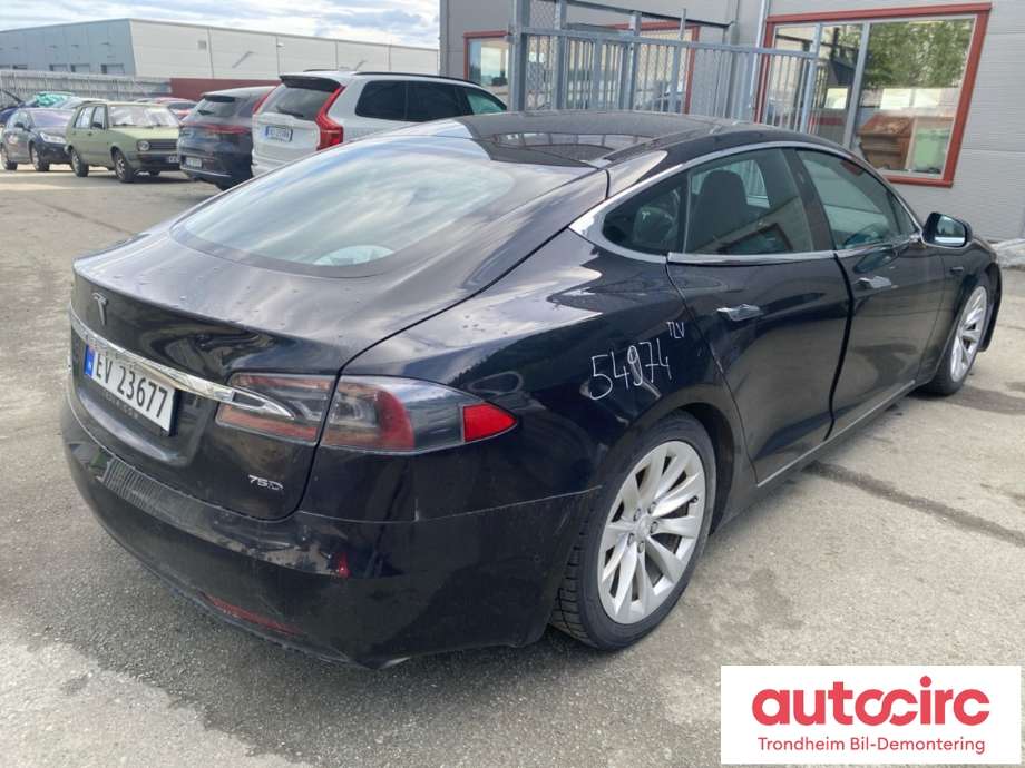 Tesla Model S 2016-2021 (Fase 2) , Motorkode: L2S|L2S, Girkassekode: TRINNLØS