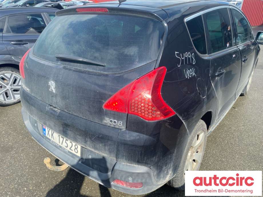 Peugeot 3008 2009-2016 (Type I) , Motorkode: 9H01, Girkassekode: 