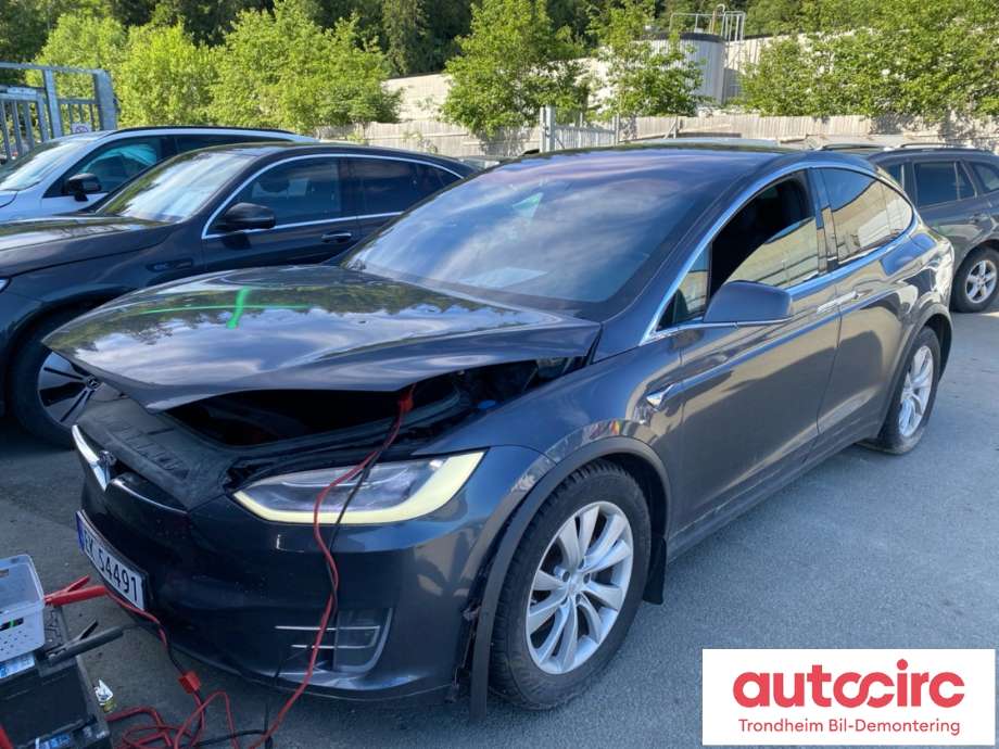 Tesla Model X, 2016->>  delebil , Motorkode: L2S, Girkassekode: TRINNLØS