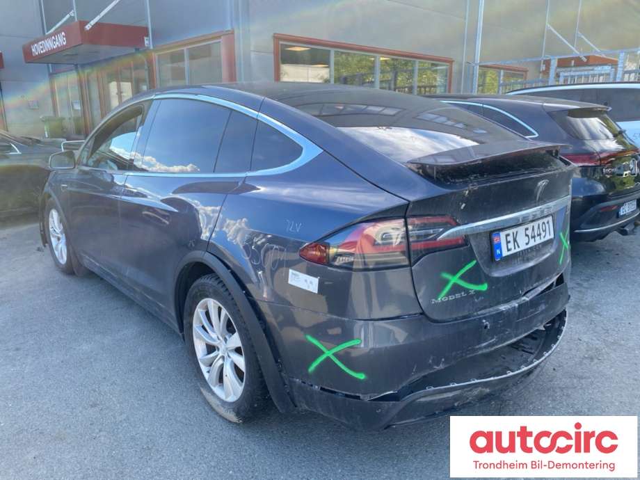 Tesla Model X 2016-->> , Motorkode: L2S|L2S, Girkassekode: TRINNLØS