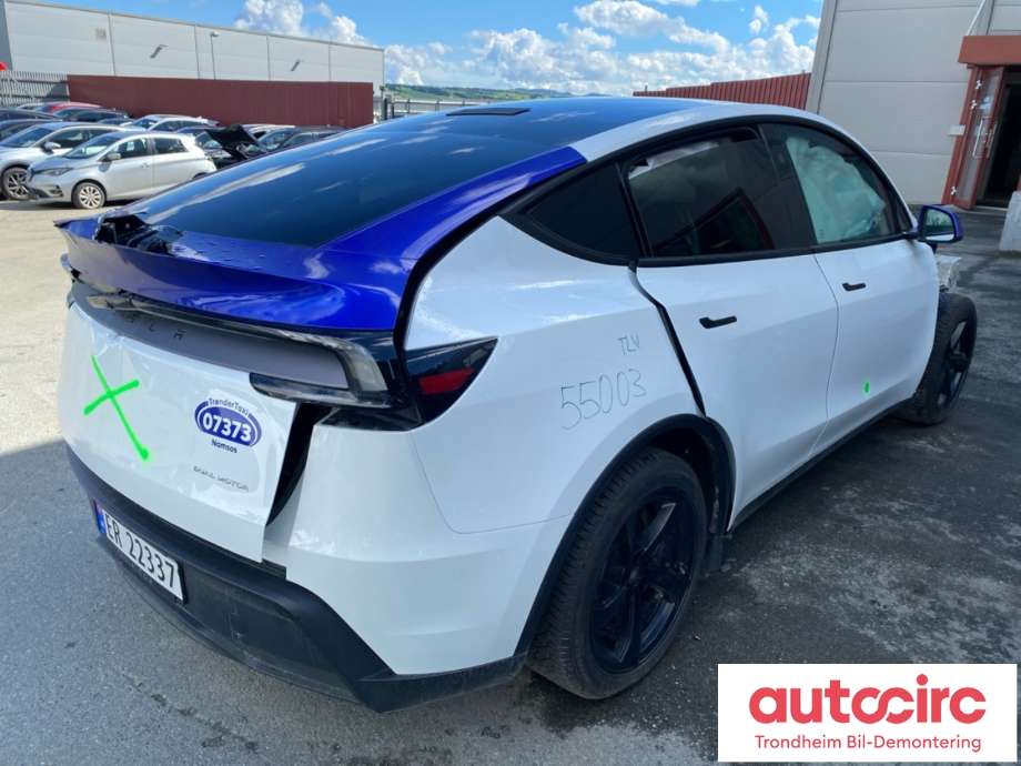 Tesla Model Y 2024-->> (Type II) , Motorkode: 3D3|3D7, Girkassekode: TRINNLØS