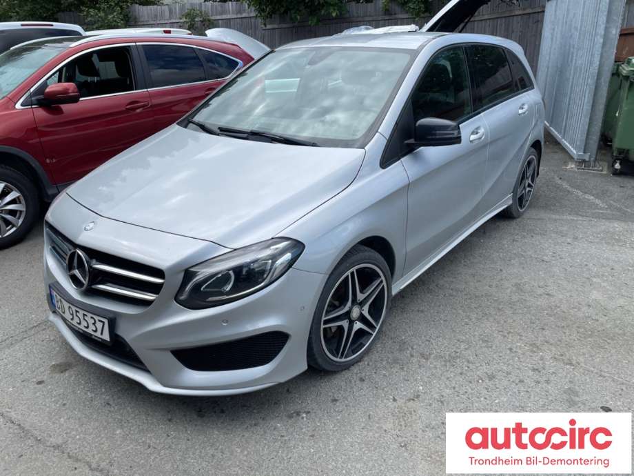 Mercedes B-Klasse 2011-2018 (W246) (W246), Motorkode: 651930, Girkassekode: 724011