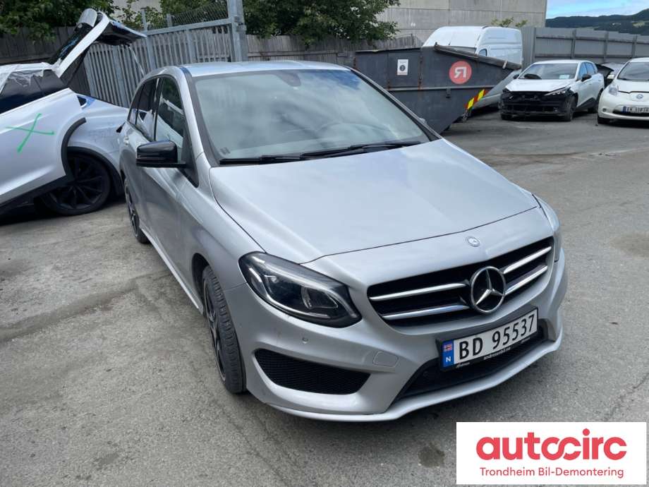 Mercedes B-Klasse 2011-2018 (W246) (W246), Motorkode: 651930, Girkassekode: 724011
