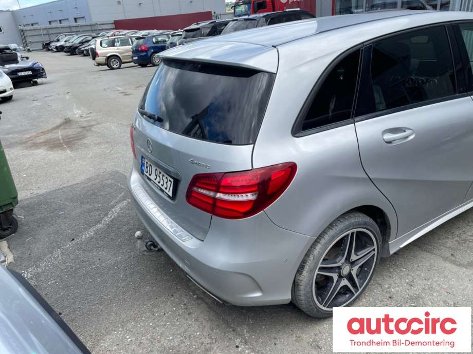 Mercedes B-Klasse 2011-2018 (W246) (W246), Motorkode: 651930, Girkassekode: 724011