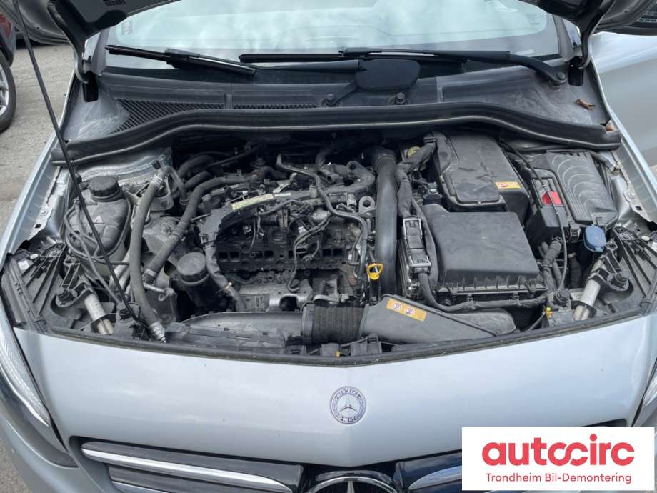 Mercedes B-Klasse 2011-2018 (W246) (W246), Motorkode: 651930, Girkassekode: 724011