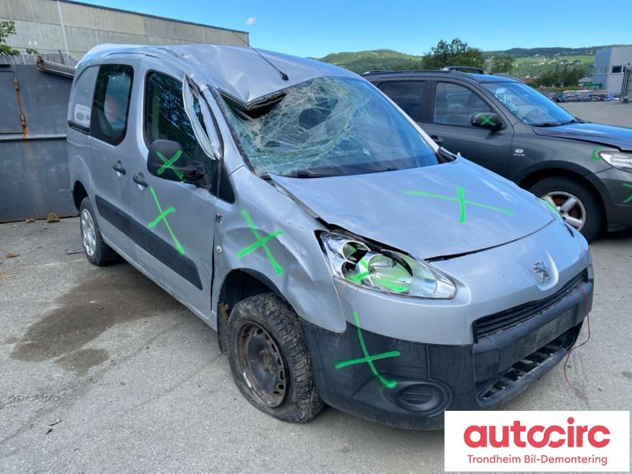 Peugeot Partner 2008-2015 (Type II, Fase 1) delebil , Motorkode: 9HF / 9H06, Girkassekode: 1608935280
