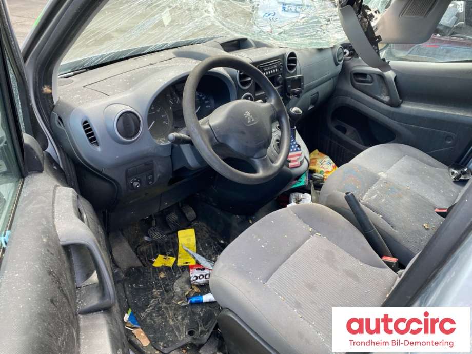 Peugeot Partner 2008-2015 (Type II, Fase 1) delebil , Motorkode: 9HF / 9H06, Girkassekode: 1608935280