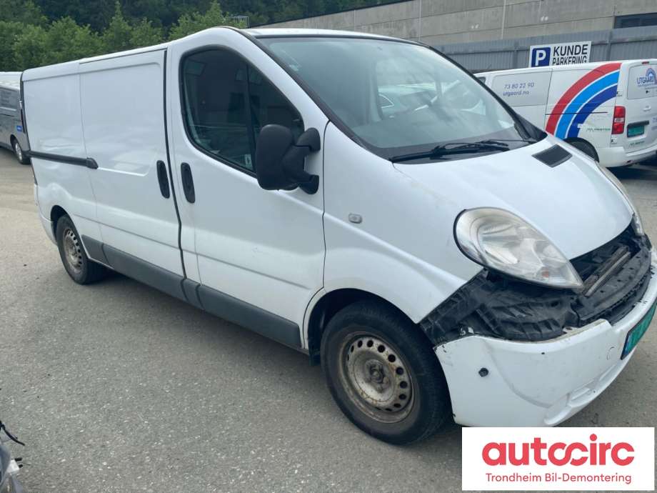 Nissan Primastar 2006-2014 delebil , Motorkode: G9U B6, Girkassekode: 