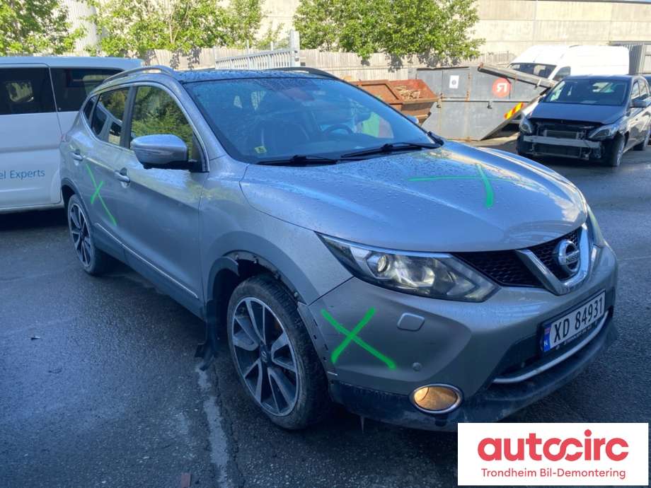 Nissan Qashqai, 2014-2021 (Type II)  delebil , Motorkode: R9M, Girkassekode: 310203WX1B