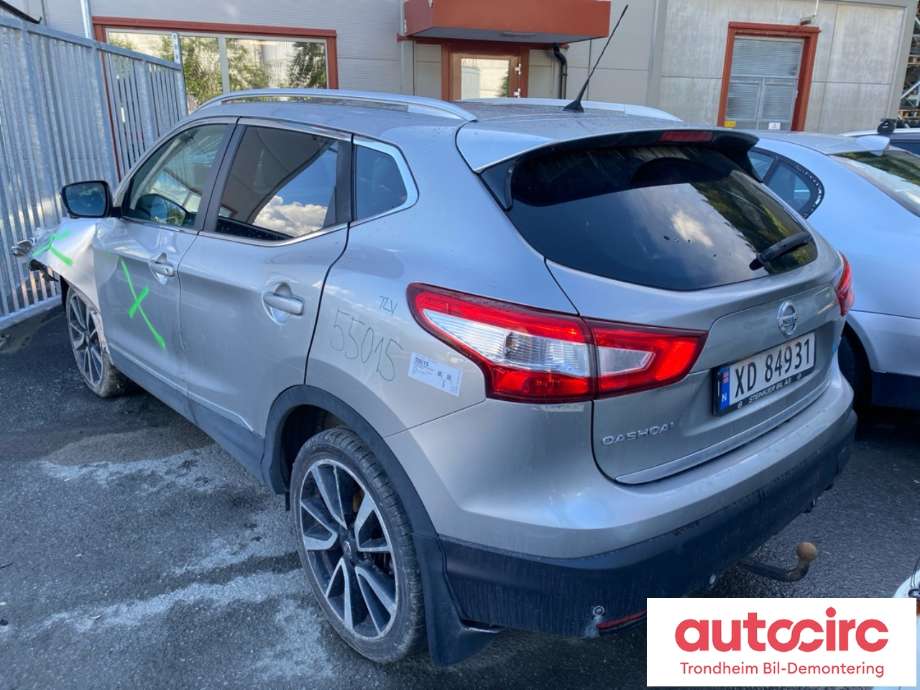 Nissan Qashqai 2014-2021 (Type II) , Motorkode: R9M, Girkassekode: 310203WX1B