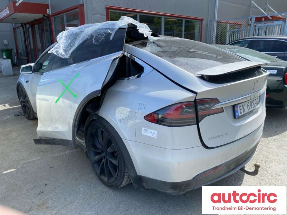 Tesla Model X 2016-->> , Motorkode: L2S|L2S, Girkassekode: TRINNLØS