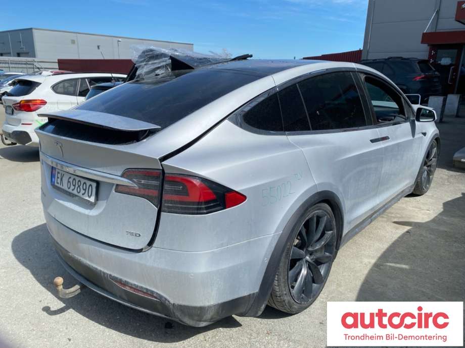 Tesla Model X 2016-->> , Motorkode: L2S|L2S, Girkassekode: TRINNLØS
