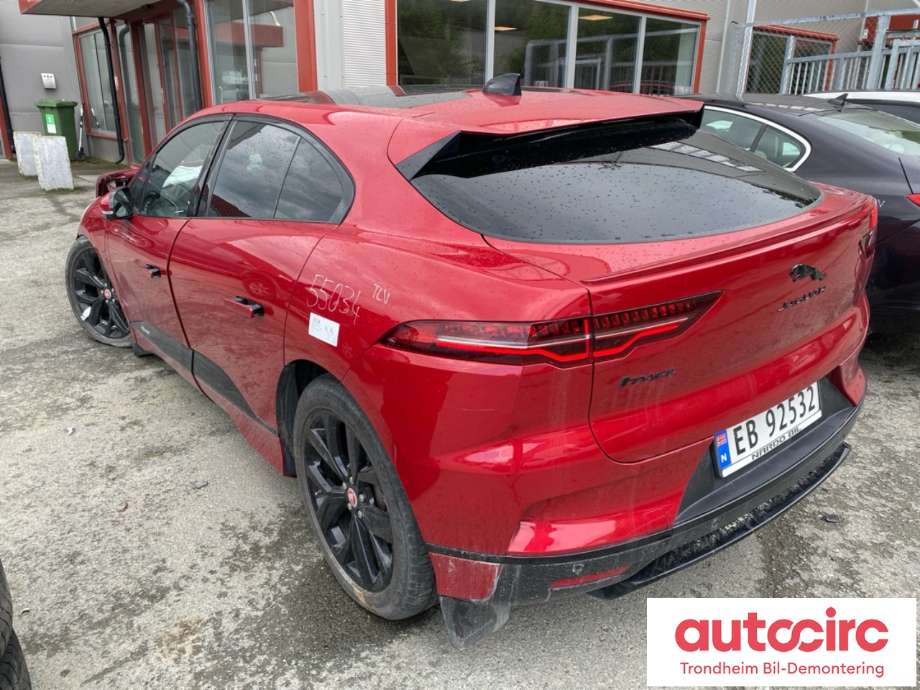 Jaguar I-PACE 2018-->> , Motorkode: TZ-204-X-S-A, Girkassekode: TRINNLØS