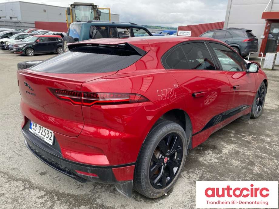Jaguar I-PACE 2018-->> , Motorkode: TZ-204-X-S-A, Girkassekode: TRINNLØS