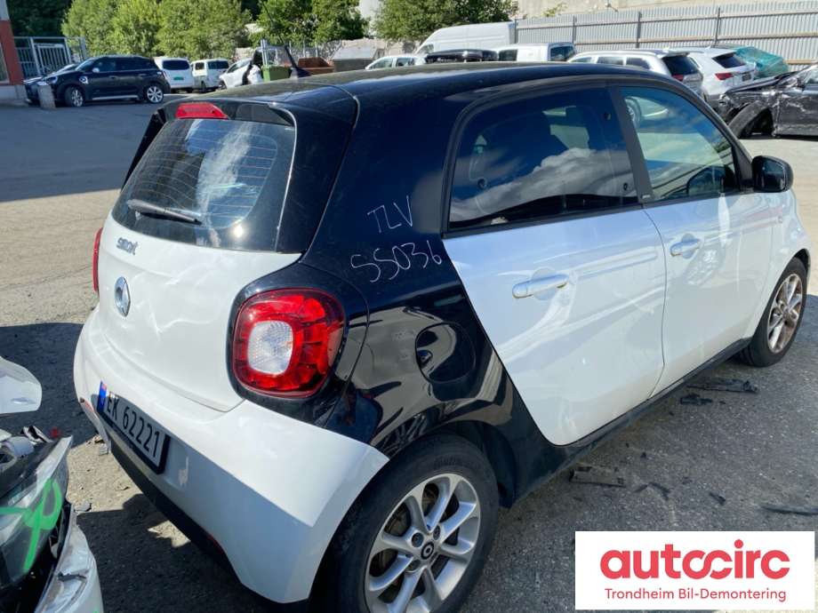 Smart Forfour 2015-->> (Type II) (W453) (W453), Motorkode: 5AL 60, Girkassekode: A4533502301