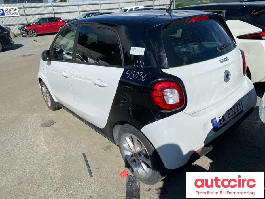 Smart Forfour 2015-->> (Type II) (W453) (W453), Motorkode: 5AL 60, Girkassekode: A4533502301