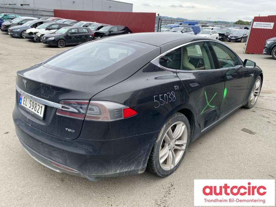 Tesla Model S 2013-2016 (Fase 1) , Motorkode: L2S, Girkassekode: TRINNLØS