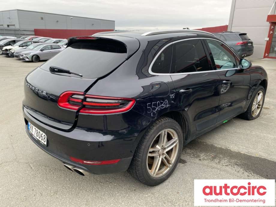 Porsche Macan 2014-->> (95B) (95B), Motorkode: CTBB, Girkassekode: A5B00