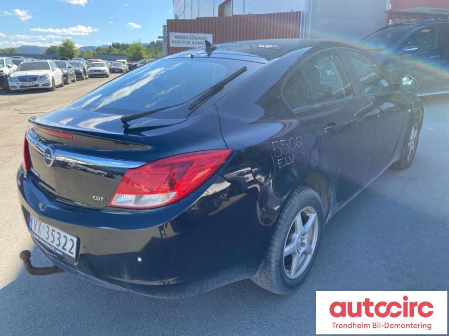 Opel Insignia A 2009-2014 delebil , Motorkode: A20DTJ, Girkassekode: M32-6 WR