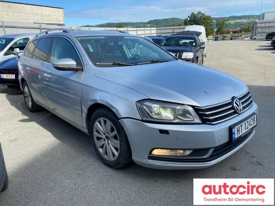VW Passat 2011-2015 (B7) (B7), Motorkode: CAYC, Girkassekode: PMK