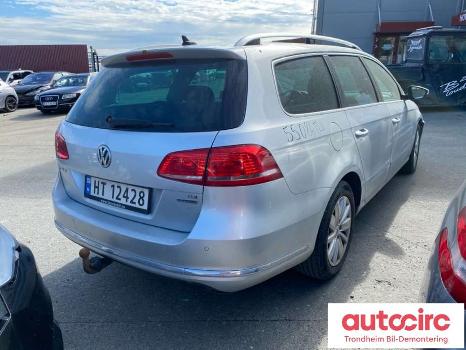 VW Passat 2011-2015 (B7) (B7), Motorkode: CAYC, Girkassekode: PMK
