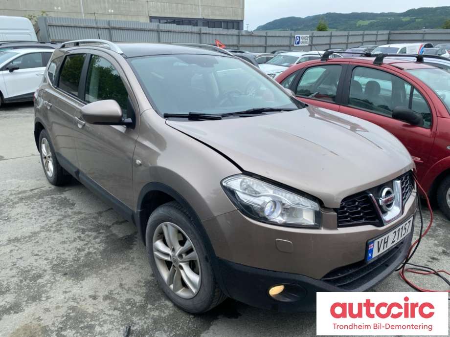 Nissan Qashqai 2010-2014 (Type I, Fase 2) delebil , Motorkode: K9K, Girkassekode: 32010JD50A