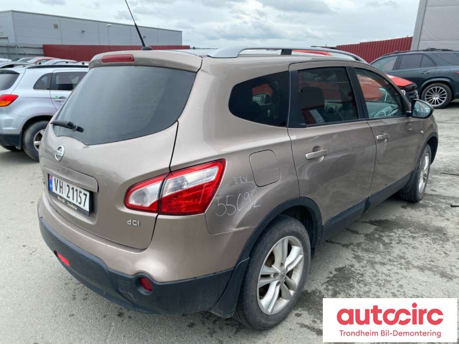 Nissan Qashqai 2010-2014 (Type I, Fase 2) delebil , Motorkode: K9K, Girkassekode: 32010JD50A