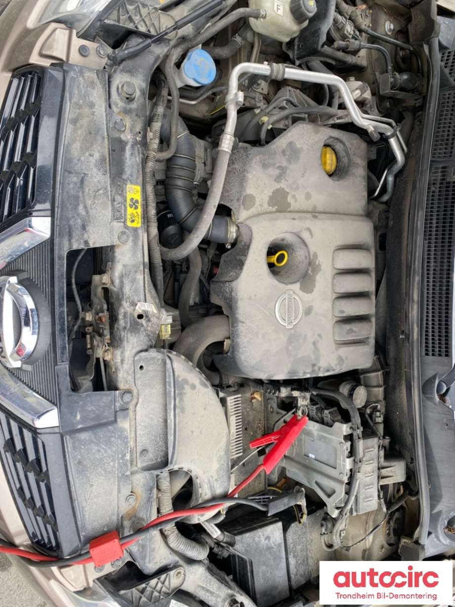 Nissan Qashqai 2010-2014 (Type I, Fase 2) delebil , Motorkode: K9K, Girkassekode: 32010JD50A