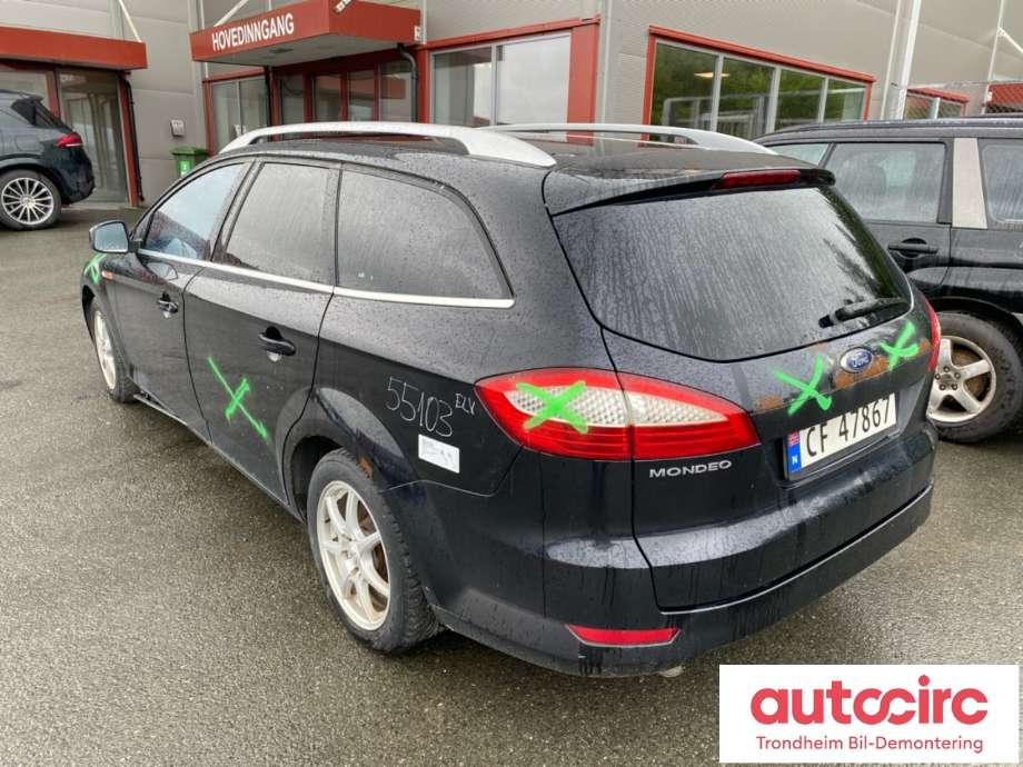 Ford Mondeo 2007-2010 (Type IV, Fase 1) , Motorkode: QXBA, Girkassekode: AG9R7002YCG