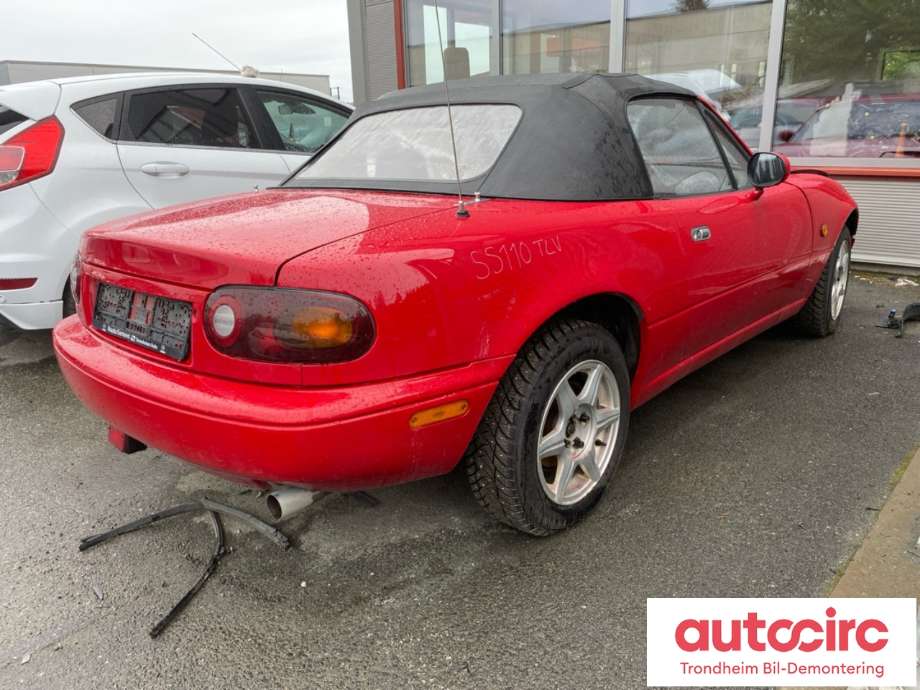 Mazda MX-5 1989-1998 (Type I) , Motorkode: B6, Girkassekode: M52617100A