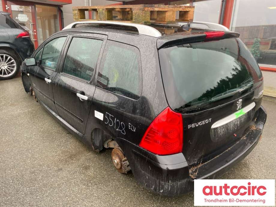Peugeot 307 2005-2008 (Fase 2) , Motorkode: 9HZ, Girkassekode: 2222LL
