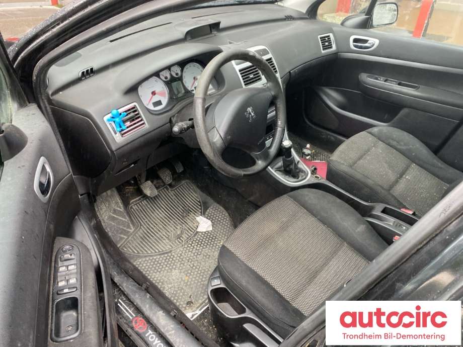 Peugeot 307 2005-2008 (Fase 2) , Motorkode: 9HZ, Girkassekode: 2222LL