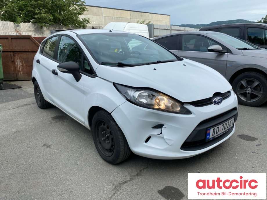 Ford Fiesta 2008-2012 (Type VI, Fase 1) , Motorkode: KVJA, Girkassekode: PAA6R7002CBE
