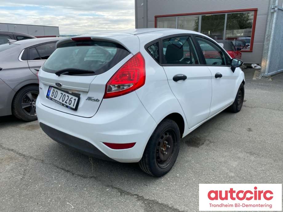 Ford Fiesta 2008-2012 (Type VI, Fase 1) , Motorkode: KVJA, Girkassekode: PAA6R7002CBE