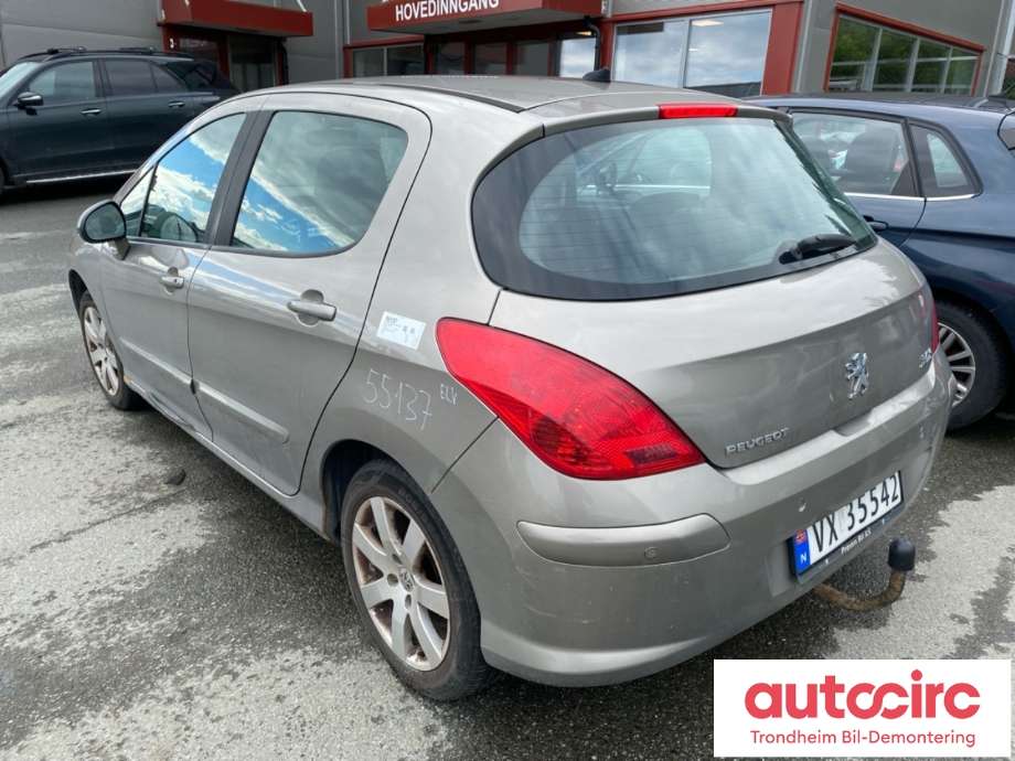 Peugeot 308 2007-2011 (Type I, Fase 1) , Motorkode: 9H01, Girkassekode: 223168