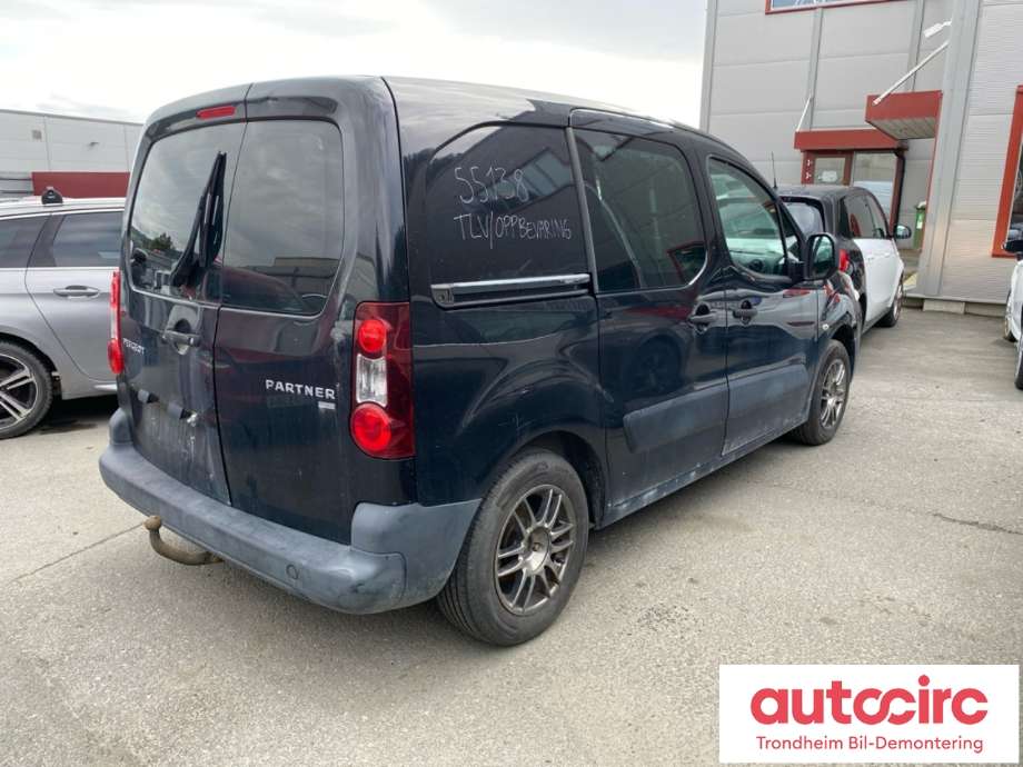 Peugeot Partner 2008-2015 (Type II, Fase 1) , Motorkode: 9H06, Girkassekode: 1613225580