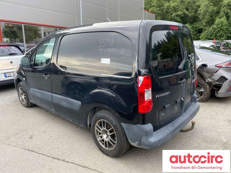 Peugeot Partner 2008-2015 (Type II, Fase 1) , Motorkode: 9H06, Girkassekode: 1613225580