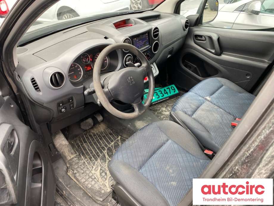 Peugeot Partner 2008-2015 (Type II, Fase 1) , Motorkode: 9H06, Girkassekode: 1613225580